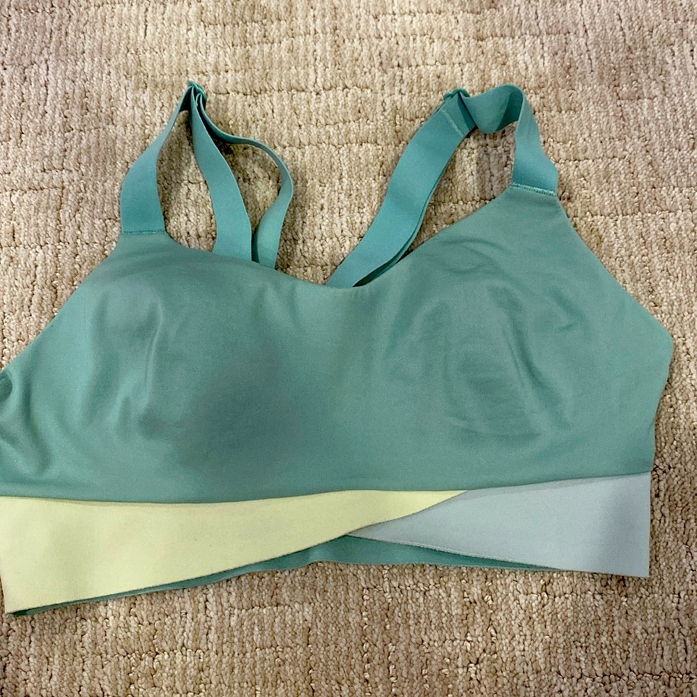 Green Sports Bra